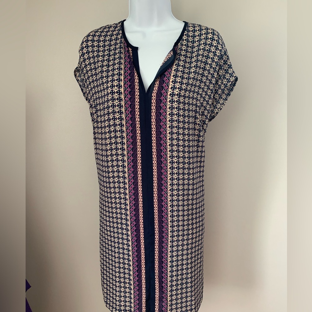 Black Rainn Pattern Dress